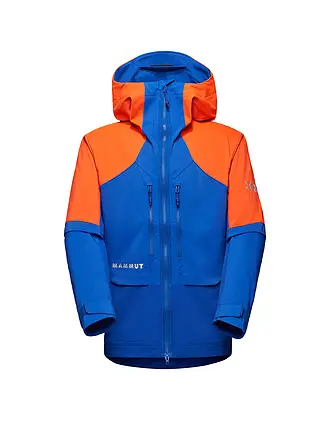MAMMUT | Chaqueta softshell de touring para hombre Eiger Nordwand Pro con capucha | blau